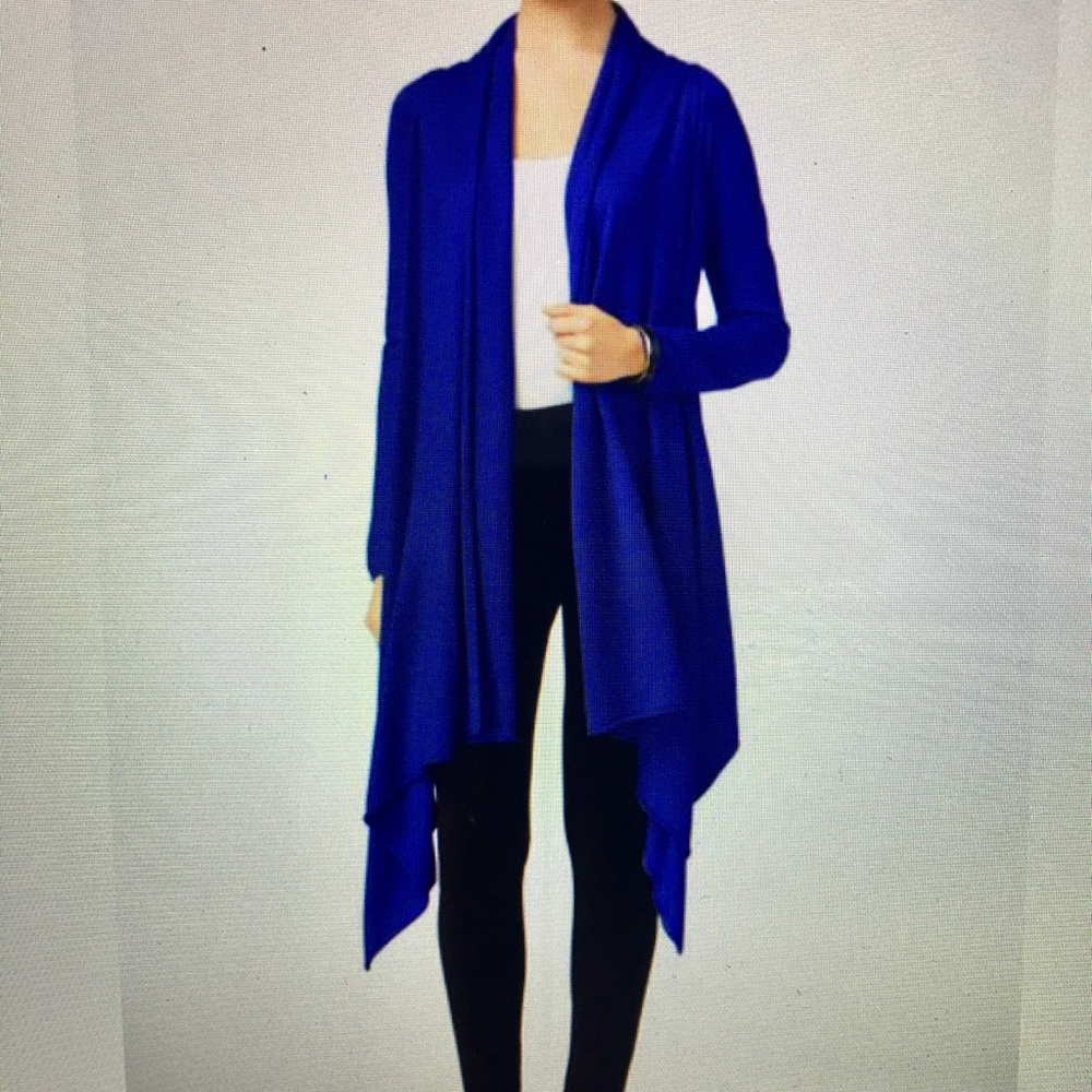 Multi-Wrap Open-Front Cardigan